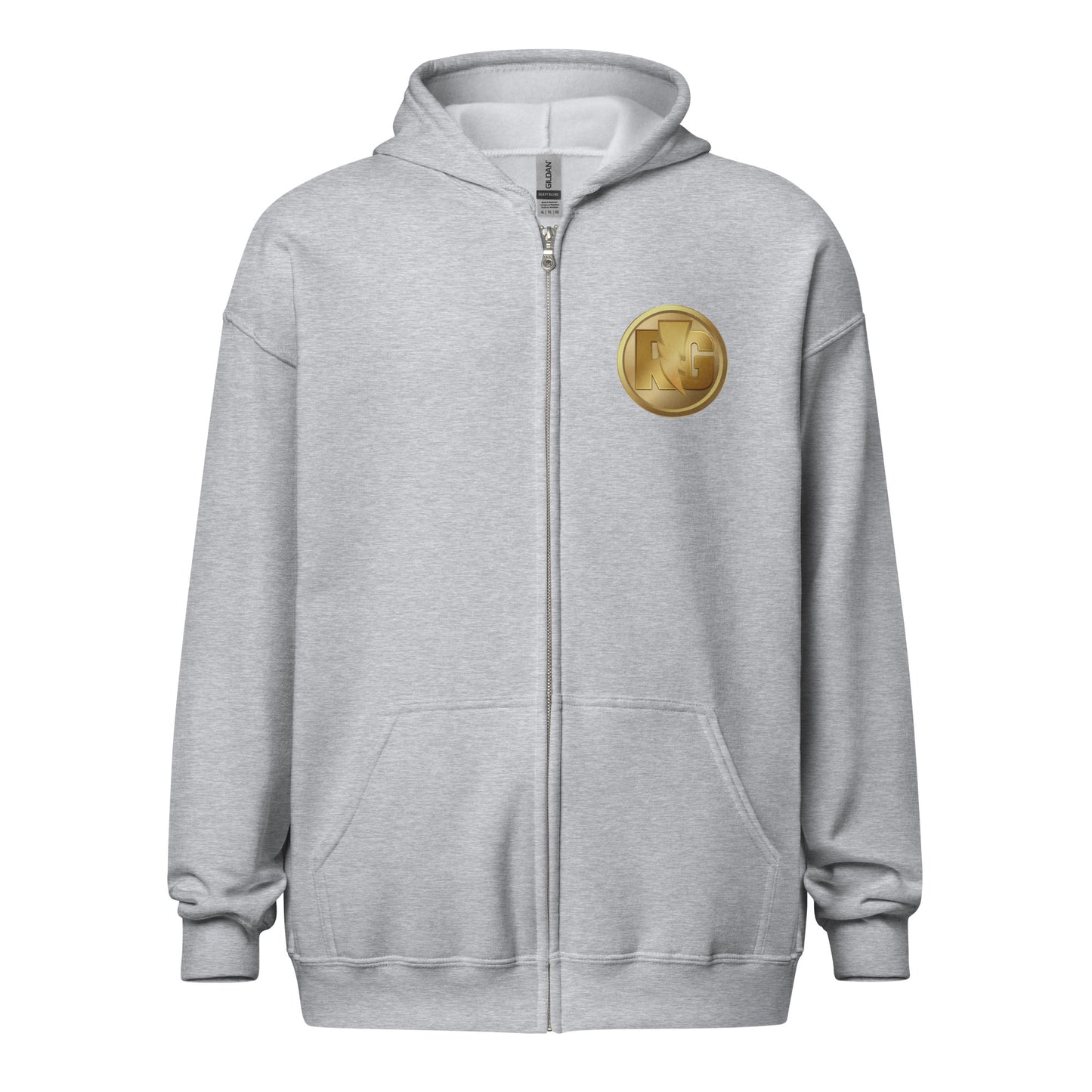 Adult REDGING3R 'Power Coin' Zipped Hoodie