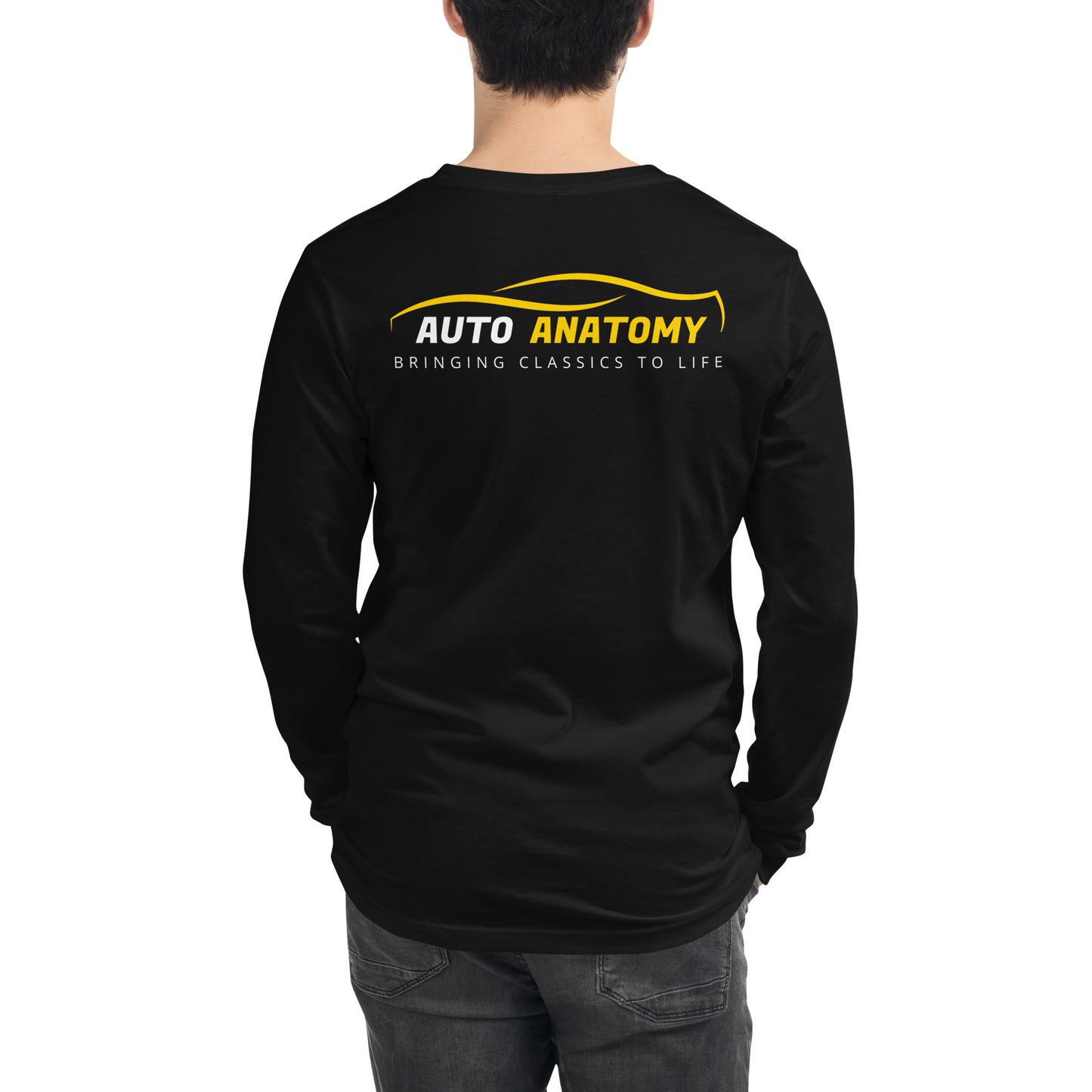 Adult Auto Anatomy Long Sleeve T-shirt