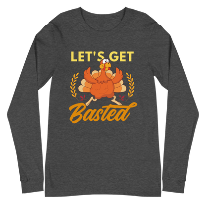 Adult GU 'Let's Get Basted' Long Sleeve T-Shirt