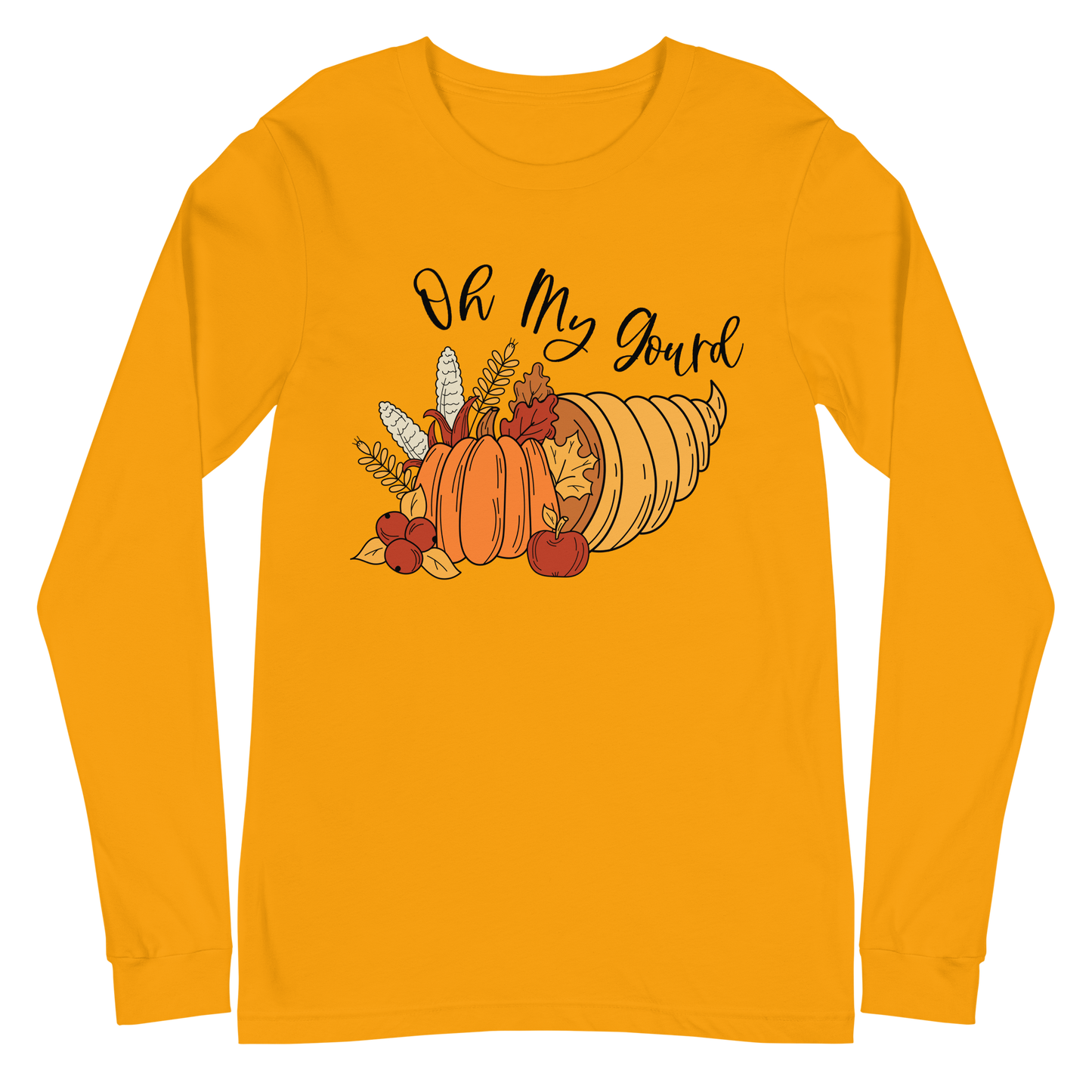 Adult GU 'Oh My Gourd' Long Sleeve T-Shirt