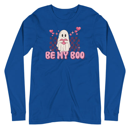 Adult 'Be My Boo' Long Sleeve T-Shirt