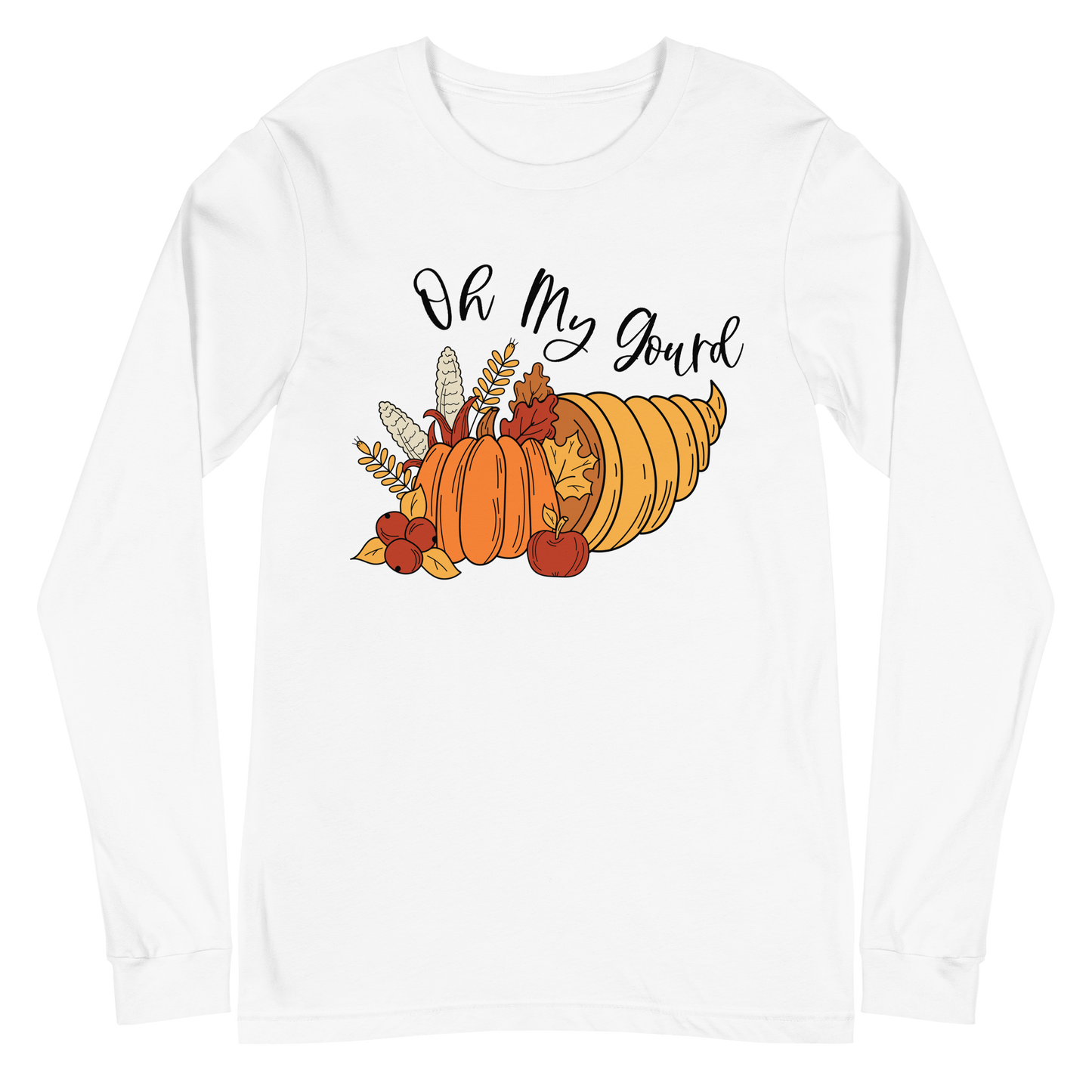 Adult GU 'Oh My Gourd' Long Sleeve T-Shirt