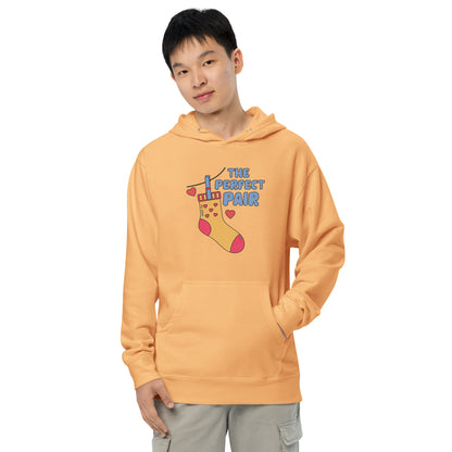 Adult 'Perfect Pair Left Sock' Midweight Hoodie