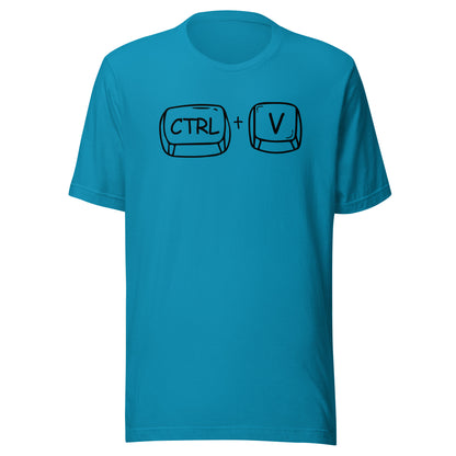 Adult 'CTRL + V' Staple T-shirt