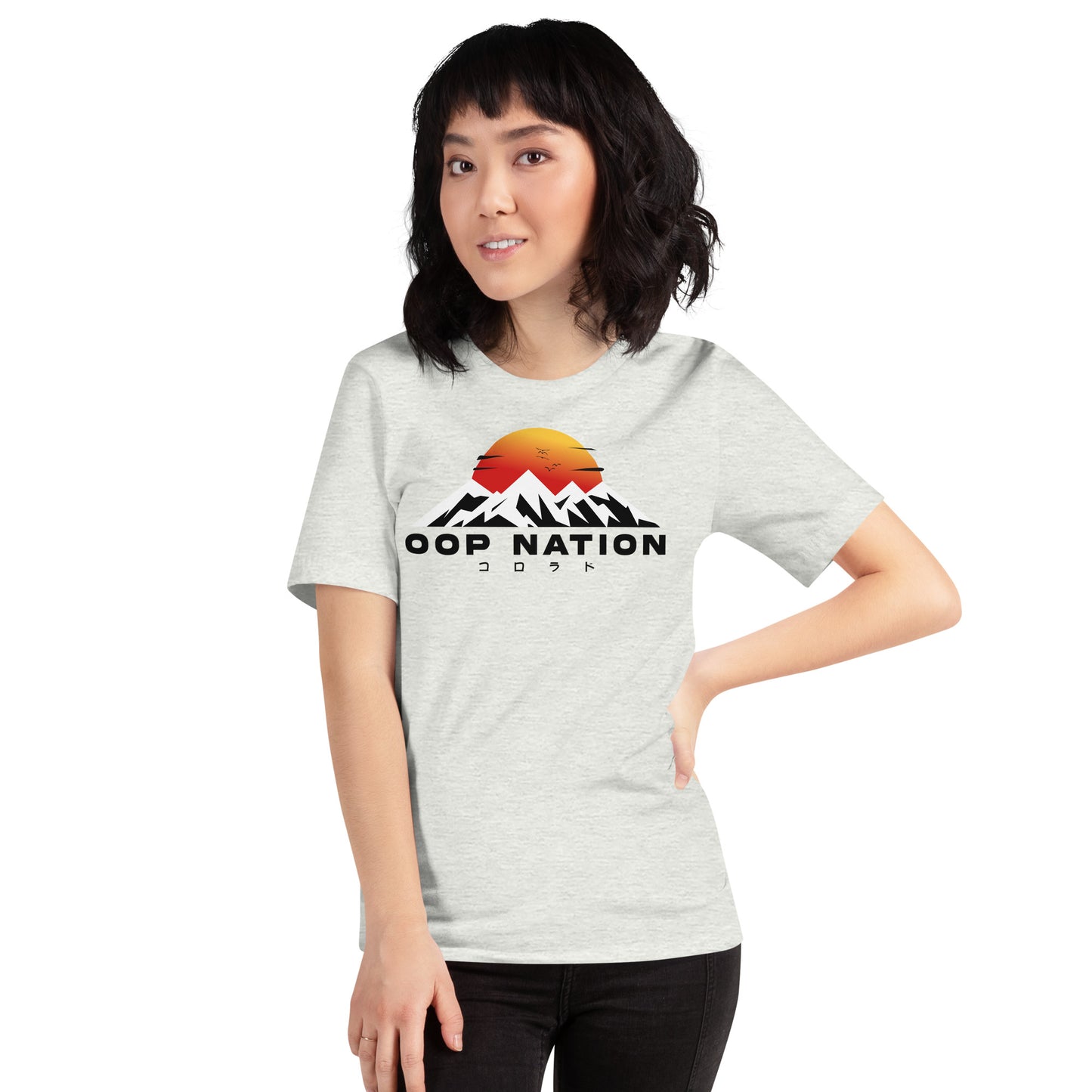 Adult Oop Nation Sunrise Staple T-shirt