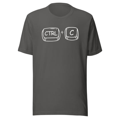 Adult 'CTRL + C' Staple T-shirt
