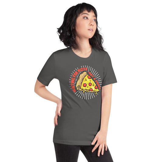 Adult 'Waiting for Pizza' Staple T-shirt
