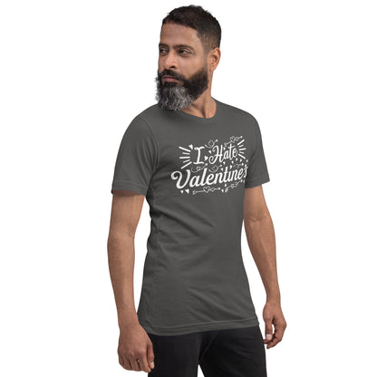 Adult 'I Hate Valentine's' Staple T-shirt