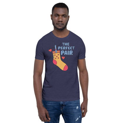 Adult 'Perfect Pair' Left Sock Staple T-shirt