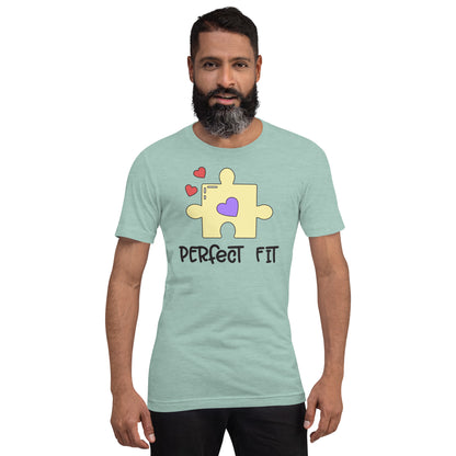 Adult 'Perfect Fit Yellow Piece' Staple T-shirt