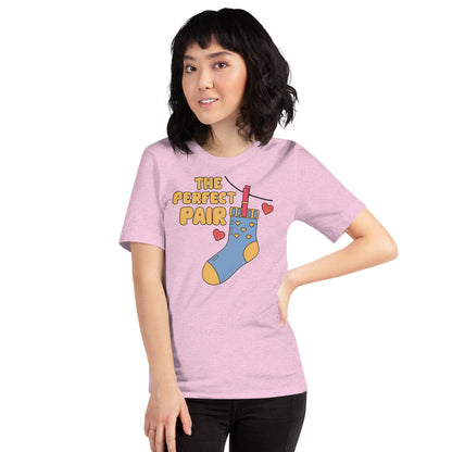 Adult 'Perfect Pair' Right Sock Staple T-shirt