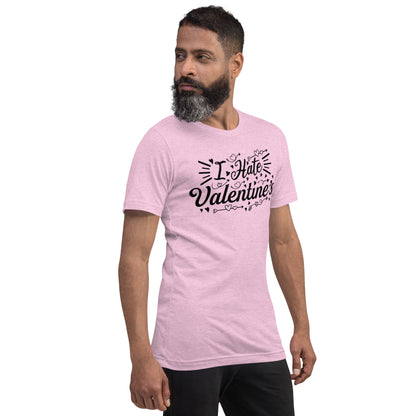 Adult 'I Hate Valentine's' Staple T-shirt