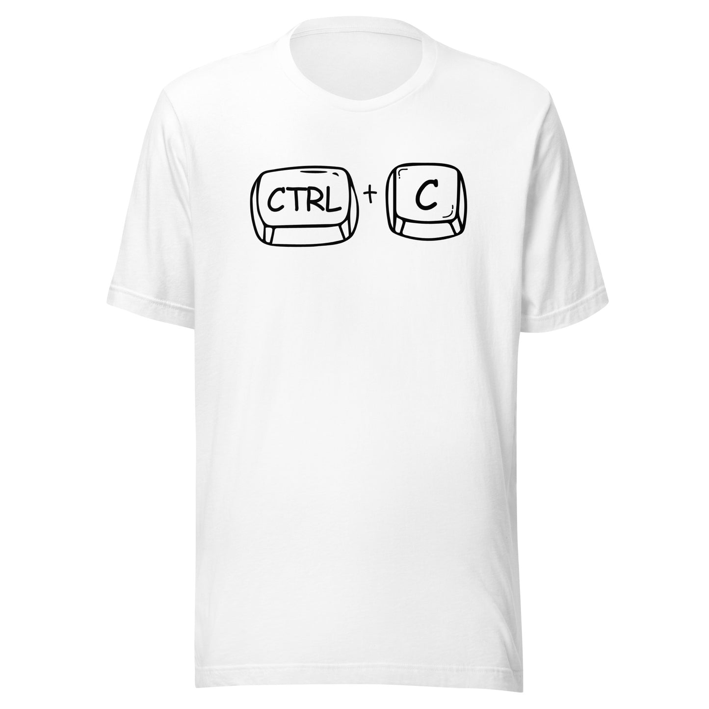 Adult 'CTRL + C' Staple T-shirt
