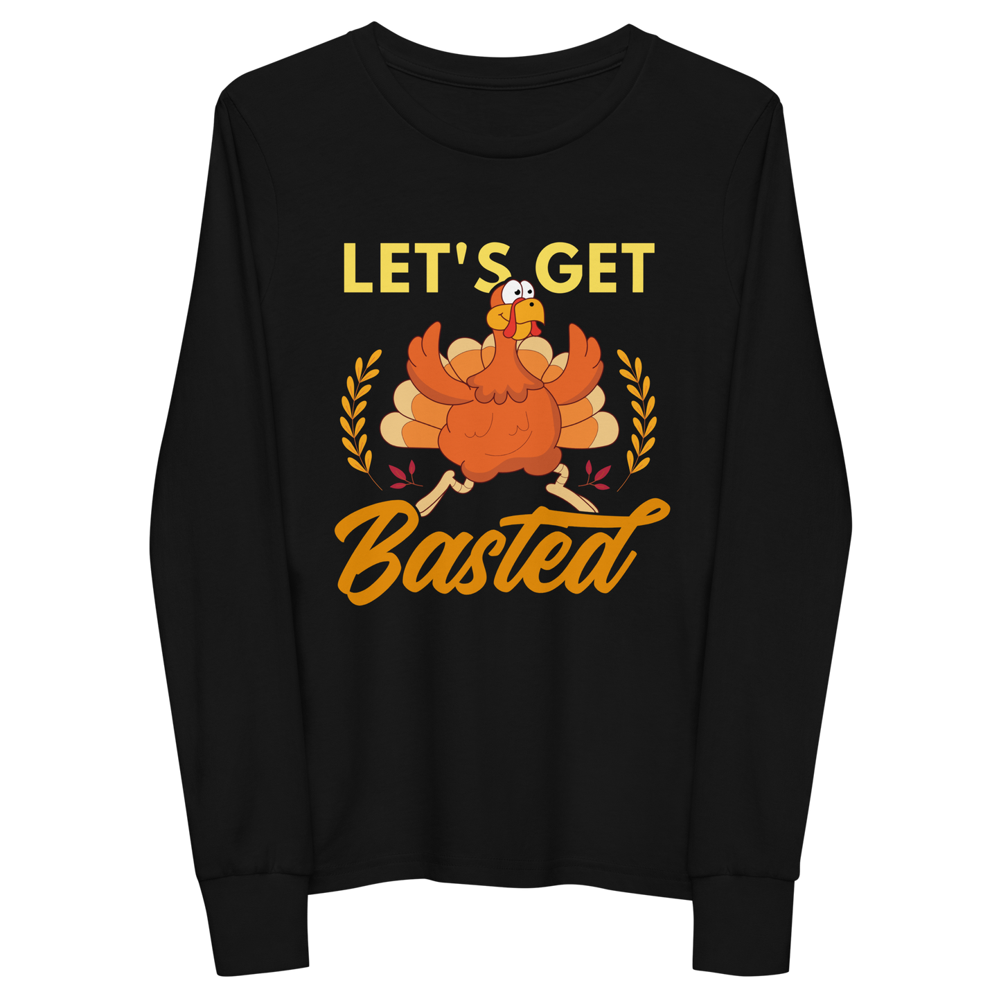 Youth GU 'Let's Get Basted' Long Sleeve T-Shirt