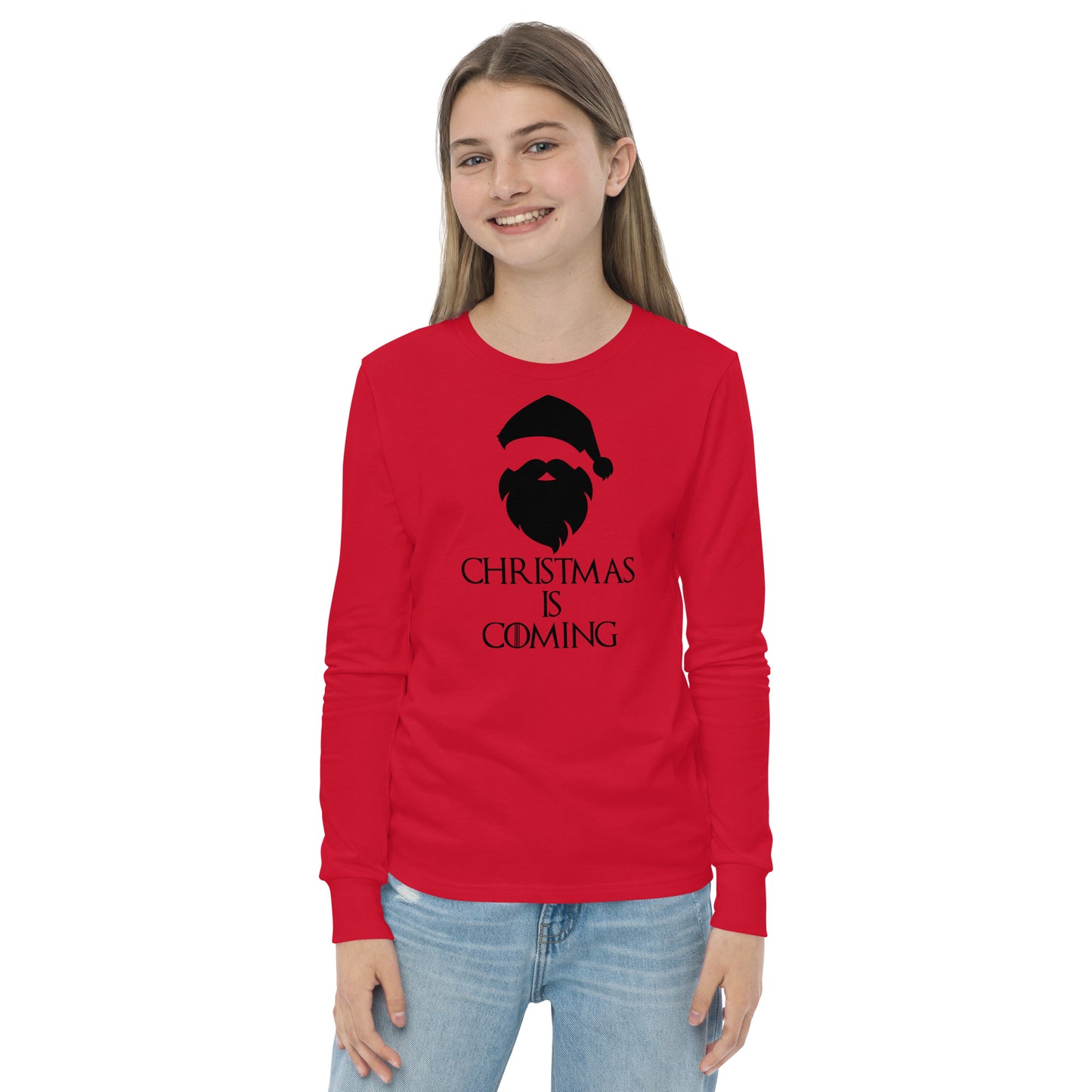 Youth 'Christmas is Coming' Long Sleeve T-Shirt