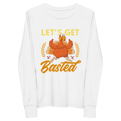 Youth GU 'Let's Get Basted' Long Sleeve T-Shirt