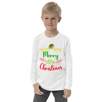 Youth 'Elifin' Christmas' Long Sleeve T-Shirt