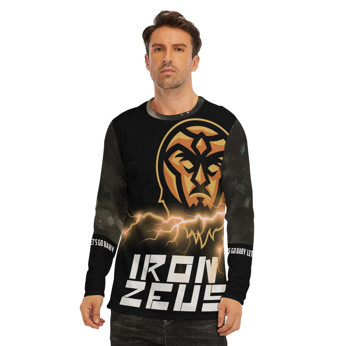 IronZeus All Over Print Long Sleeve T-Shirt