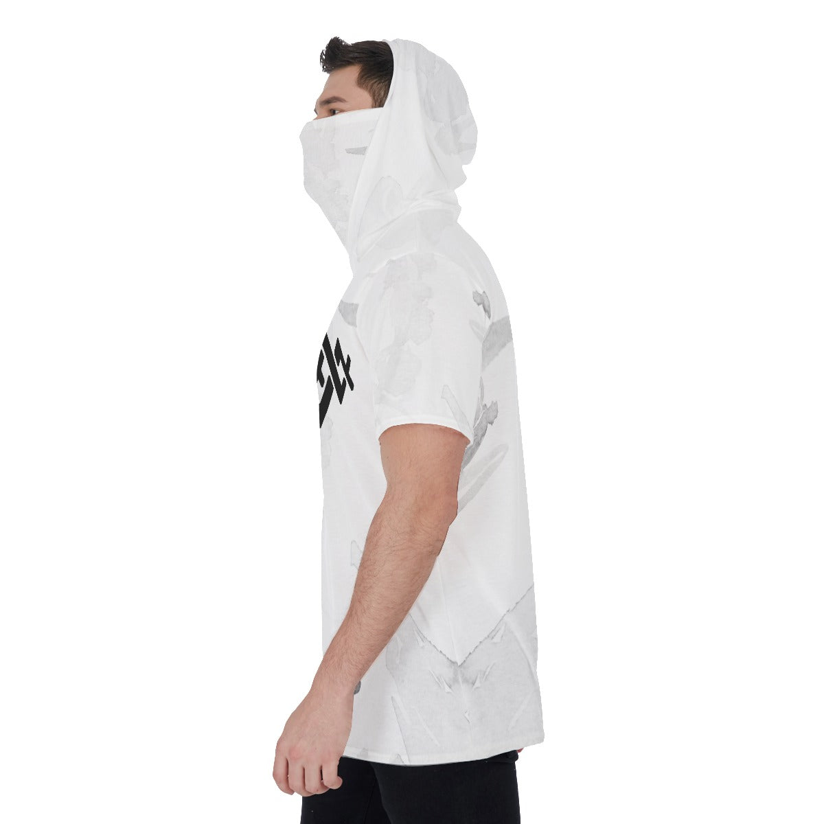 Men's All Over Print T-shirt With Mask