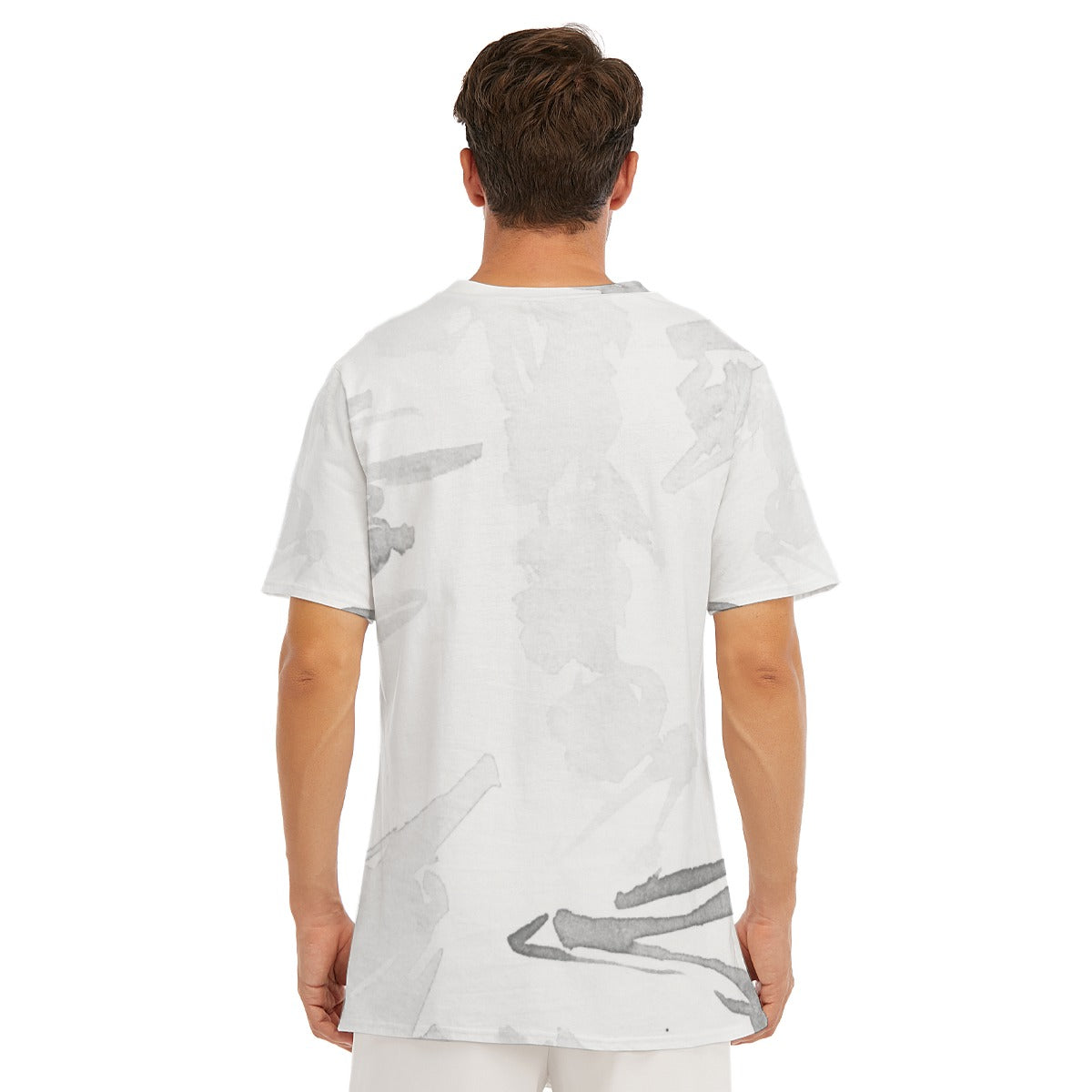 Men's All Over Print Cotton O-Neck T-Shirt