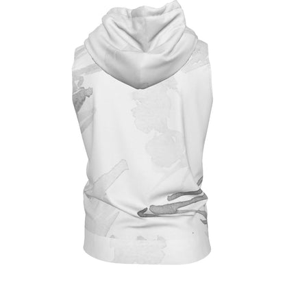 Youth All Over Print Sleeveless Zipped Hoodie