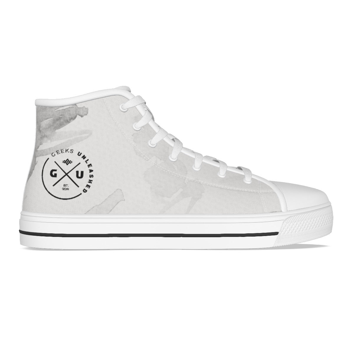 Men's All Over Print Canvas High-tops