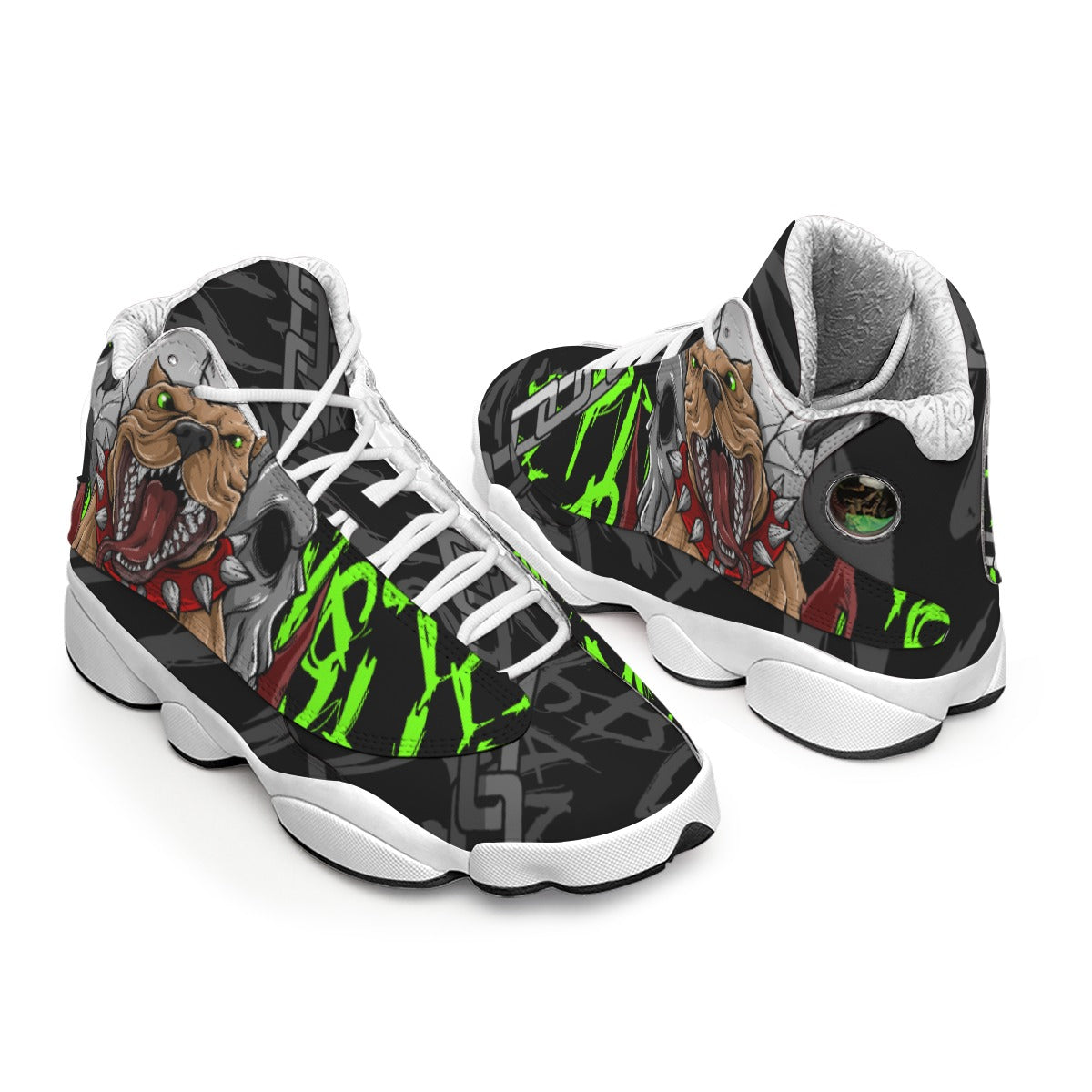 Men's Pitbull Gaming Curved Basketball Shoes