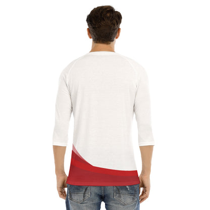 Men's Fynix Studios Buttoned Raglan T-Shirt