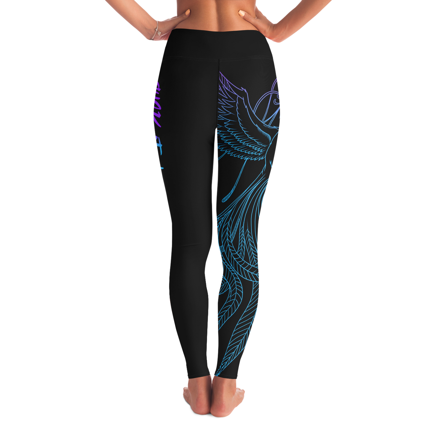 MrsPH0ENIX Women's AOP Yoga Pants