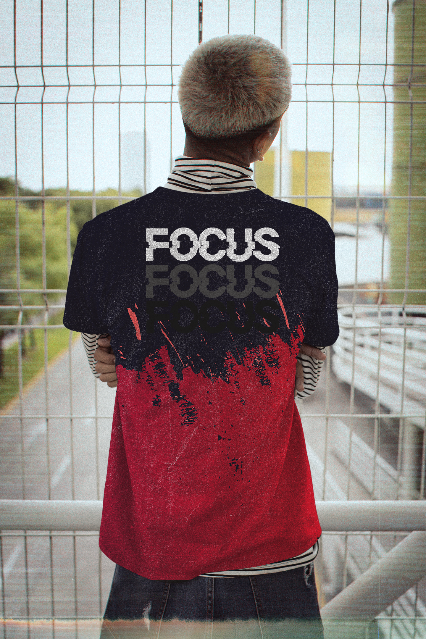 GU Brand 'Focus' T-shirt