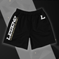Legend Gaming Unisex Single Color Athletic Shorts