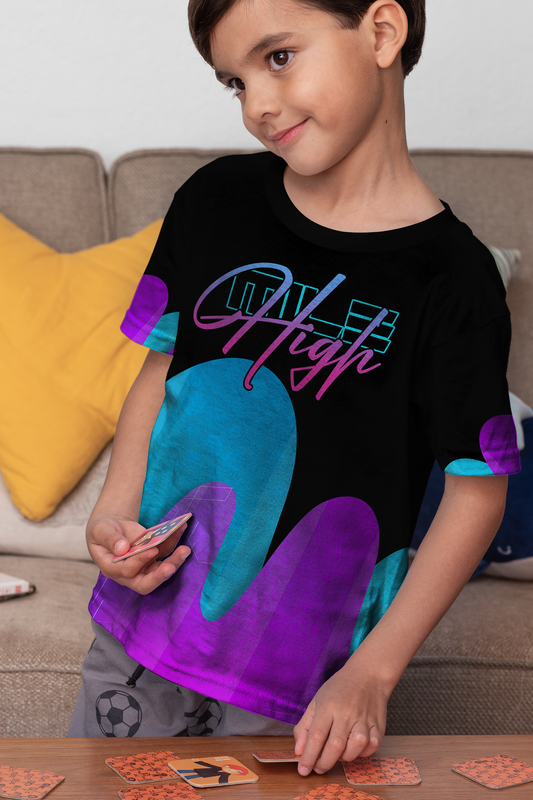 Mile High Gaming Unisex Youth AOP Tee