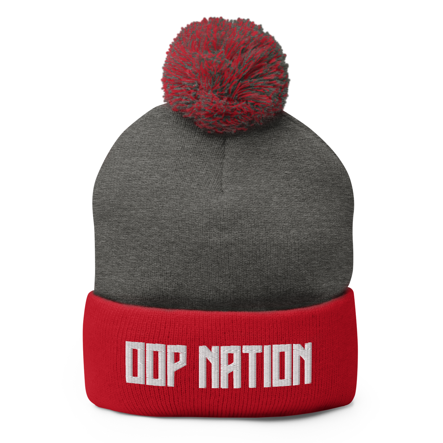 Oop Nation Pom-Pom Beanie