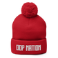 Oop Nation Pom-Pom Beanie