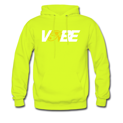Vibe Unisex Hoodie - safety green