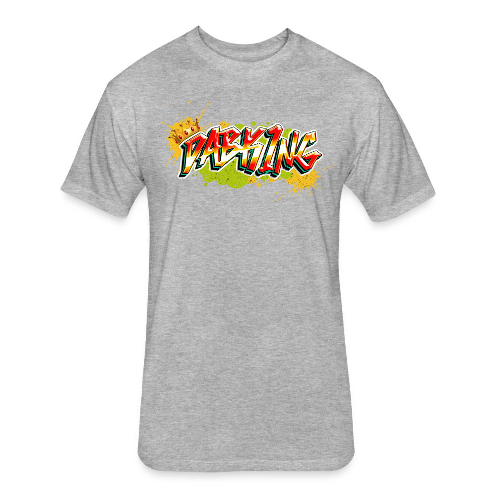 Dab King Unisex Fitted T-Shirt - heather gray