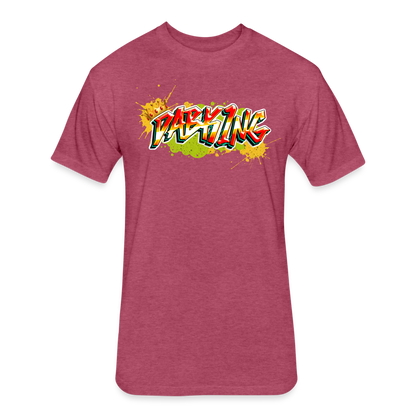 Dab King Unisex Fitted T-Shirt - heather burgundy