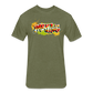 Dab King Unisex Fitted T-Shirt - heather military green