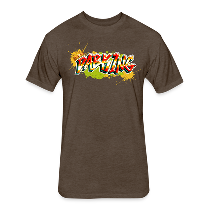 Dab King Unisex Fitted T-Shirt - heather espresso