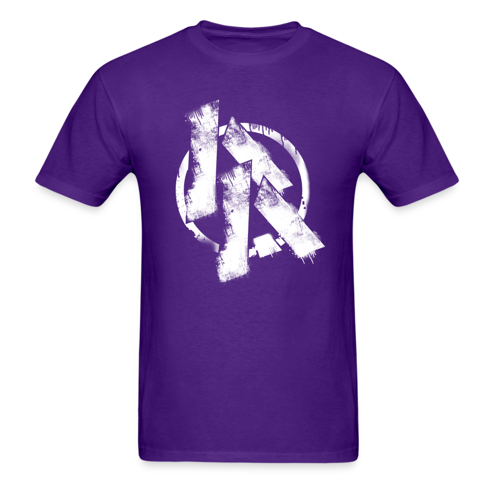 Absent Anarchy Unisex T-Shirt - purple