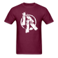 Absent Anarchy Unisex T-Shirt - burgundy