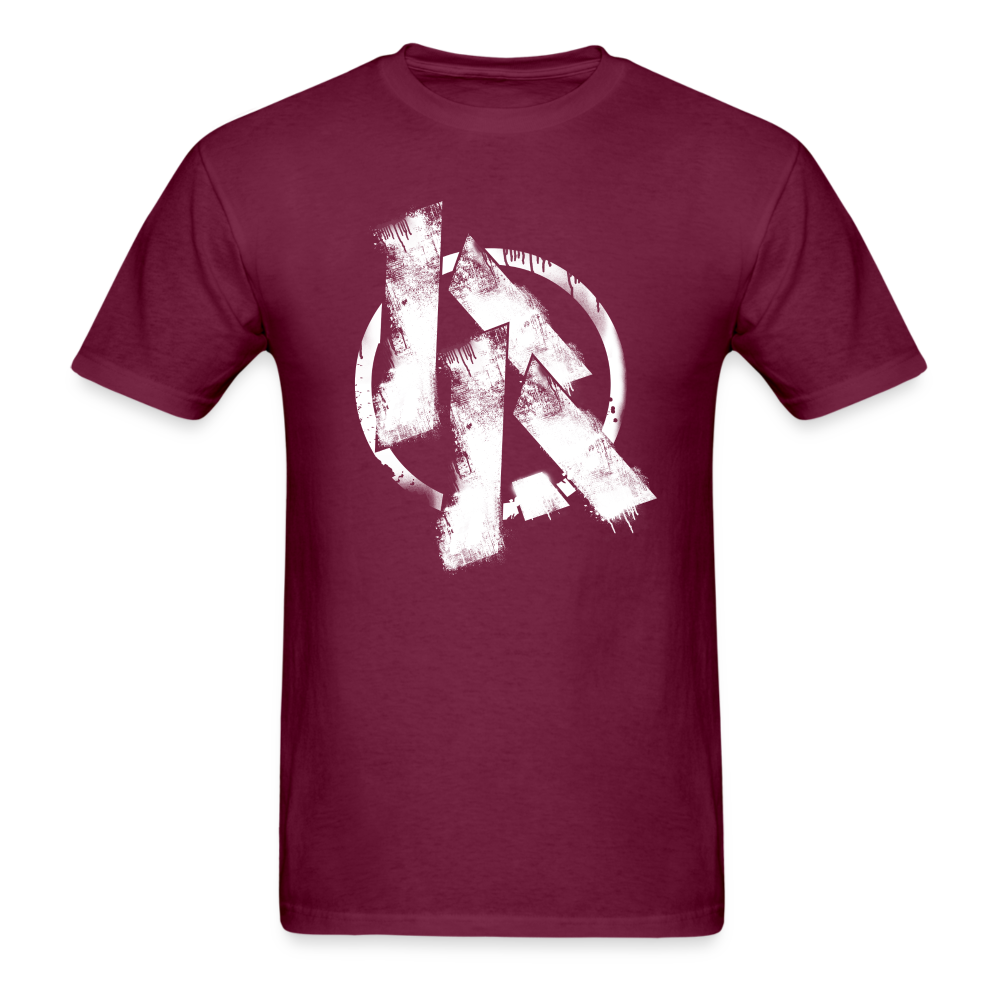 Absent Anarchy Unisex T-Shirt - burgundy