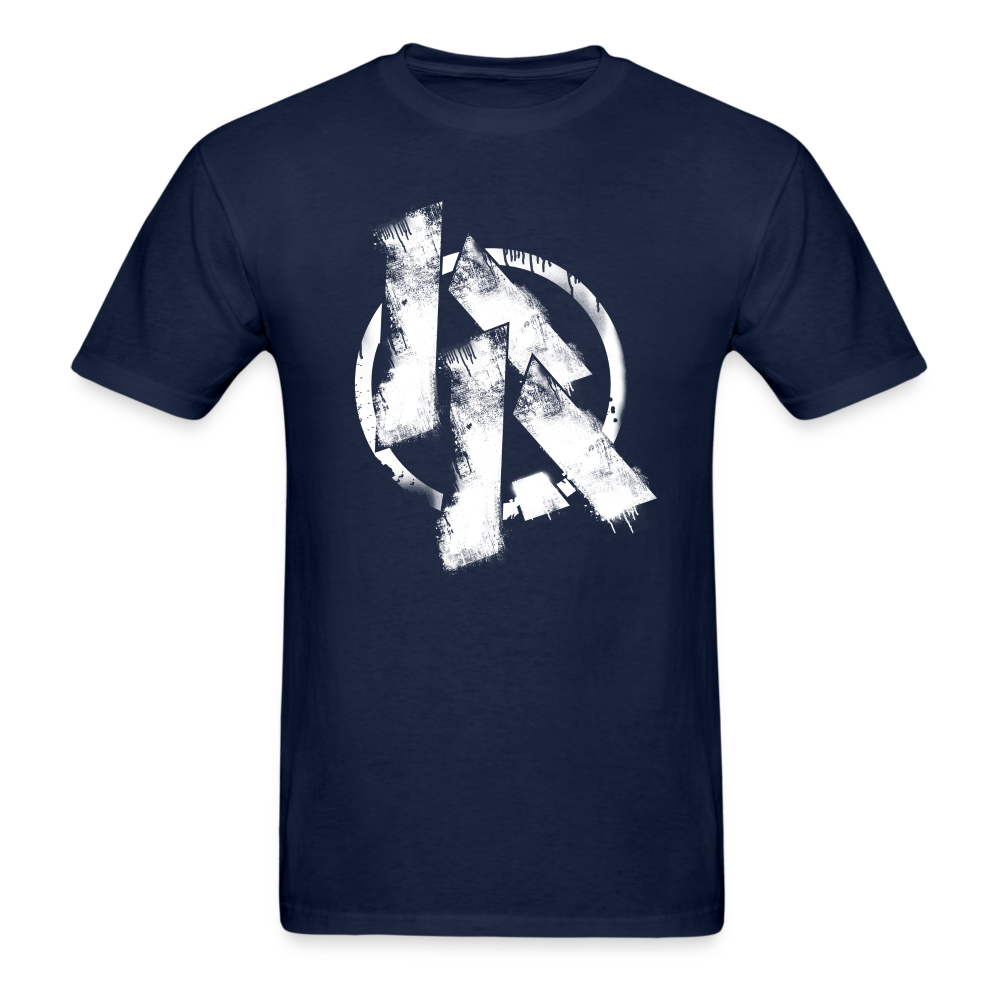 Absent Anarchy Unisex T-Shirt - navy