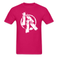 Absent Anarchy Unisex T-Shirt - fuchsia