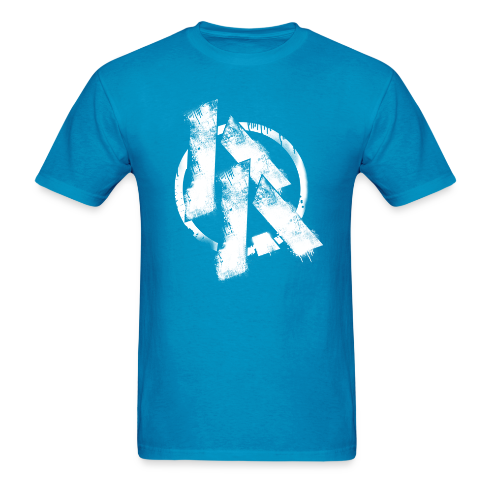 Absent Anarchy Unisex T-Shirt - turquoise