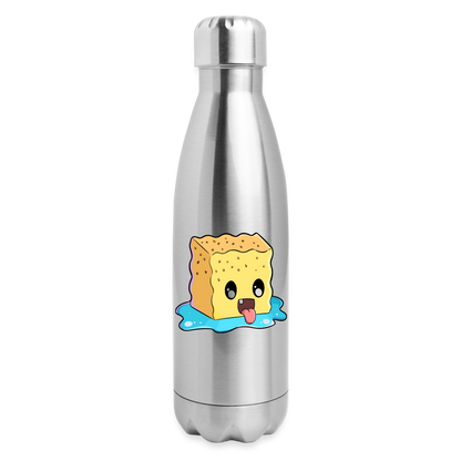 Kendrisite Insulated Stainless Steel Water Bottle - silver