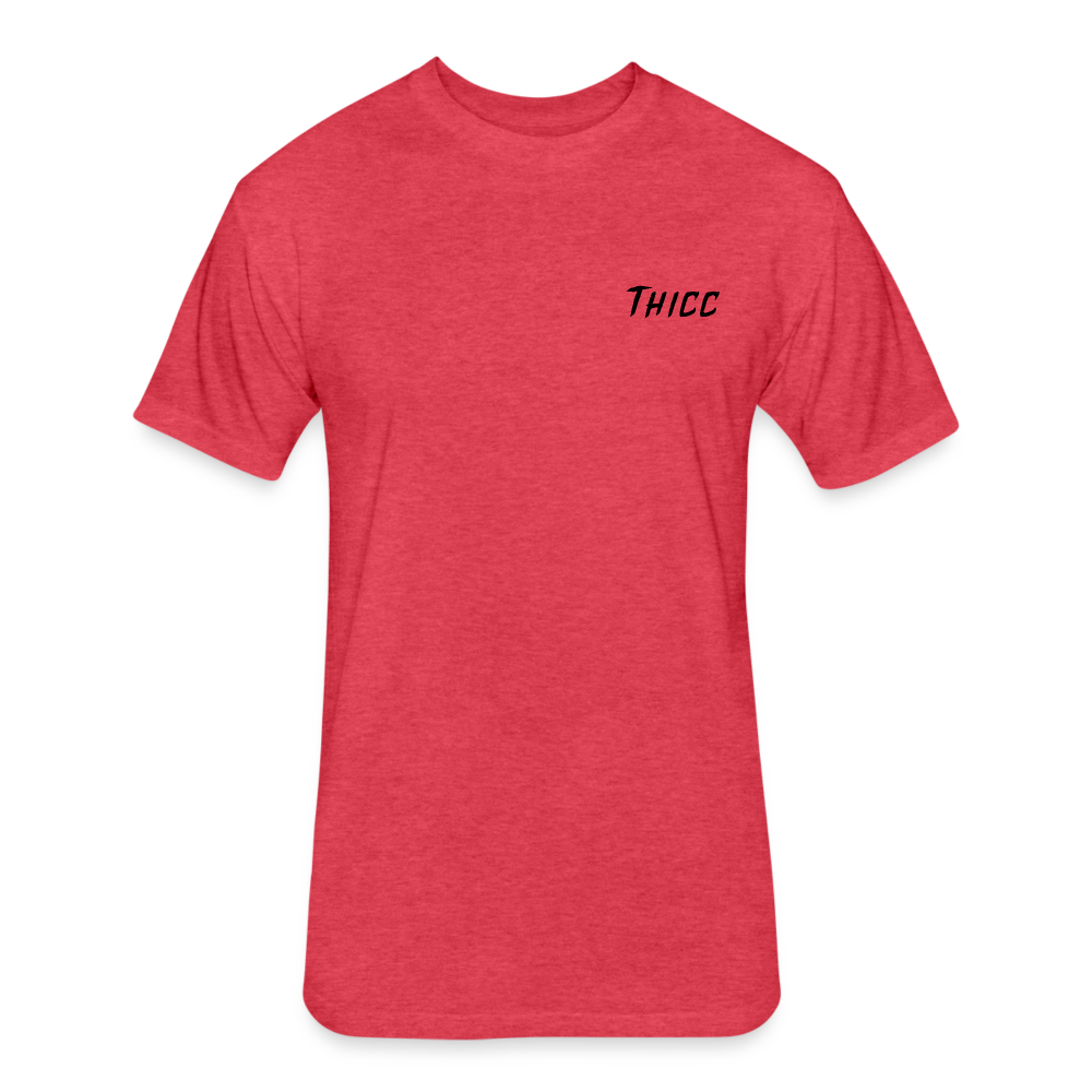 ItsLynxie Unisex Fitted T-Shirt - heather red