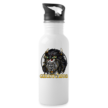 Ghost 1893 Stainless Steel Water Bottle - white
