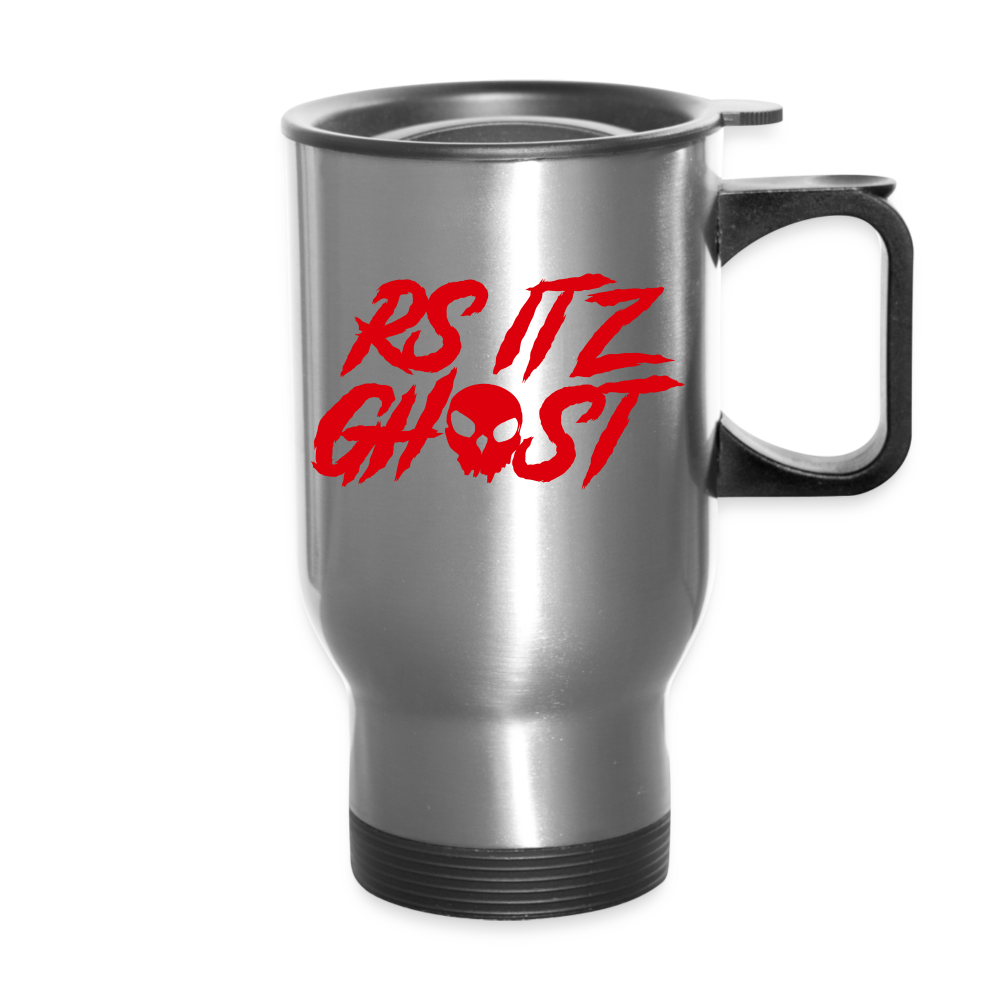 RS ITz Ghost Travel Mug - silver