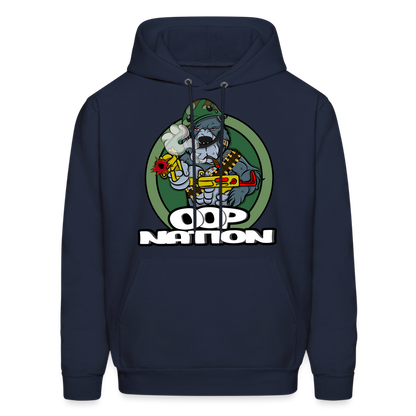 Oop Nation Unisex Hoodie - navy